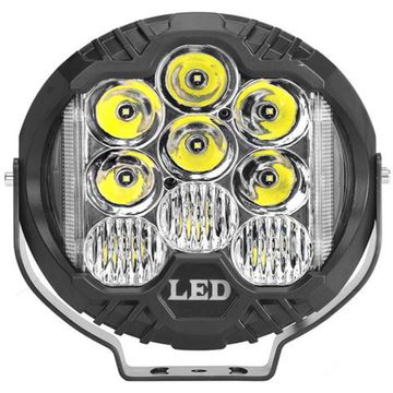 7 Inch 75W dual side shooter LED work light