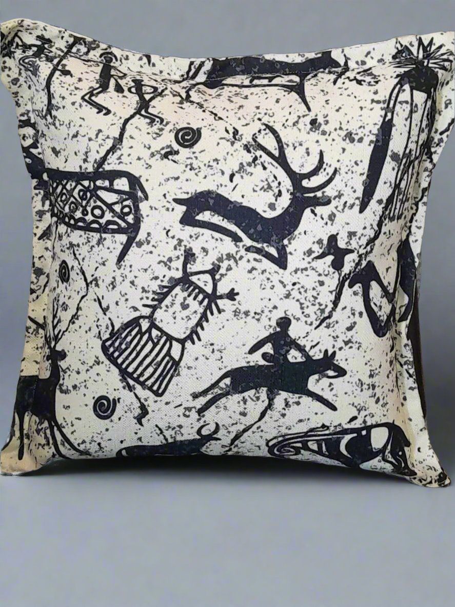 Khoisan African Painting Print Cushions