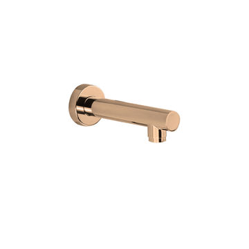 Devario Spout 180mm Round Brass- Rose Gold