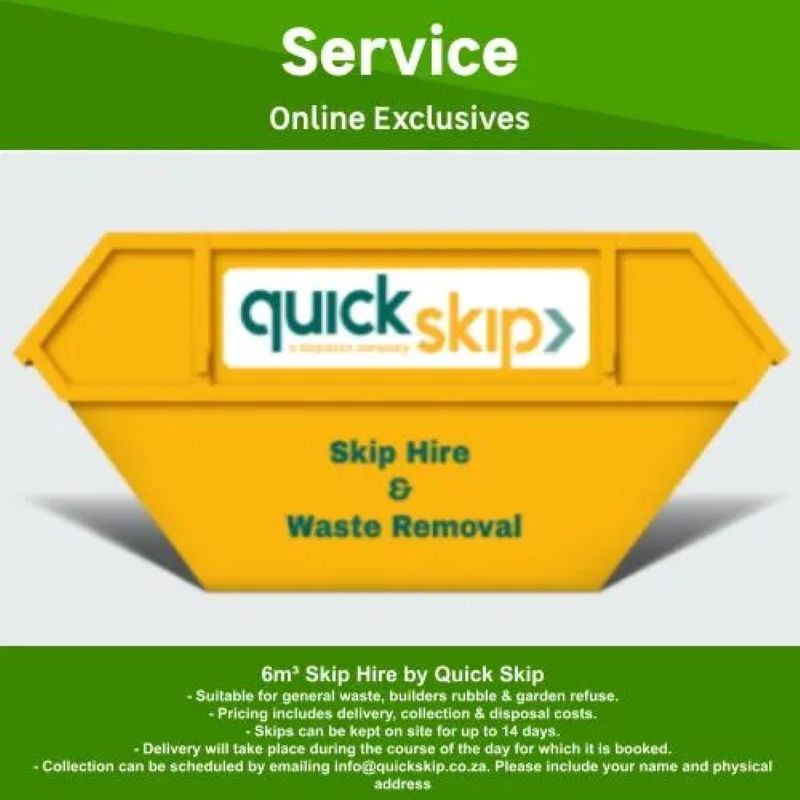 6mÂ³ Skip Hire by Quick Skip