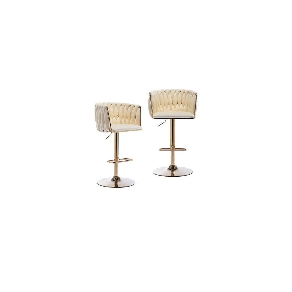 Harvey Velvet Bar Stool
