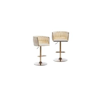 Harvey Velvet Bar Stool