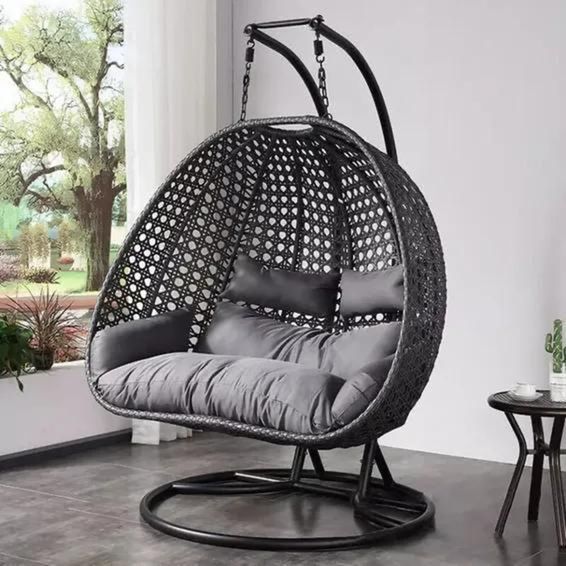 DecorMama- Hanging Wicker Lounge Chair
