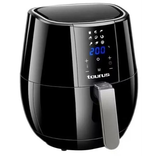 Taurus 4.8L Airfryer Digital Plus Black 1500w with 9