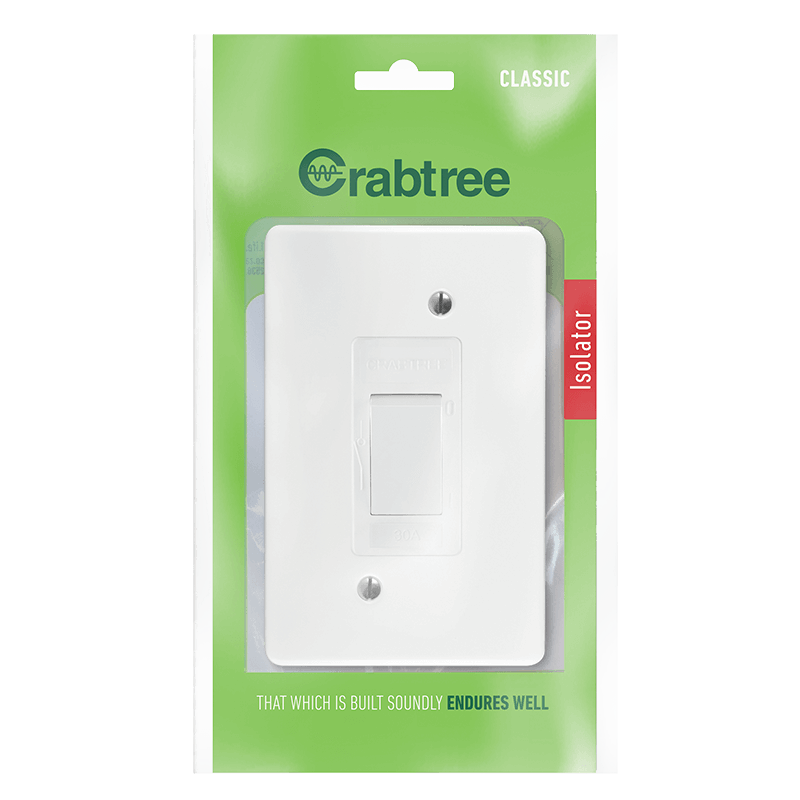 4X2 Crabtree 30A Isolator