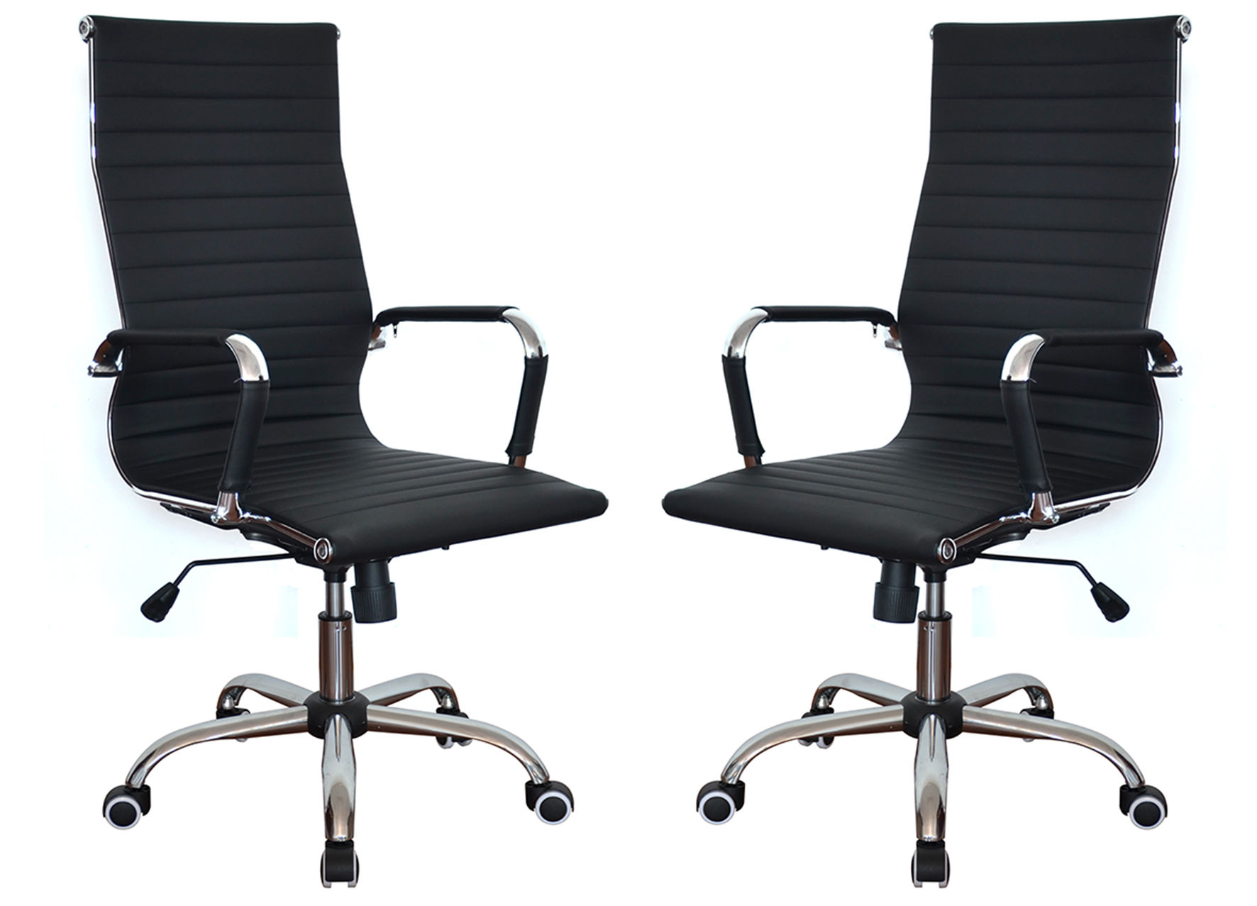 TOCC Gen Ems High Back Office Chair - Set of 2 per Box - Black
