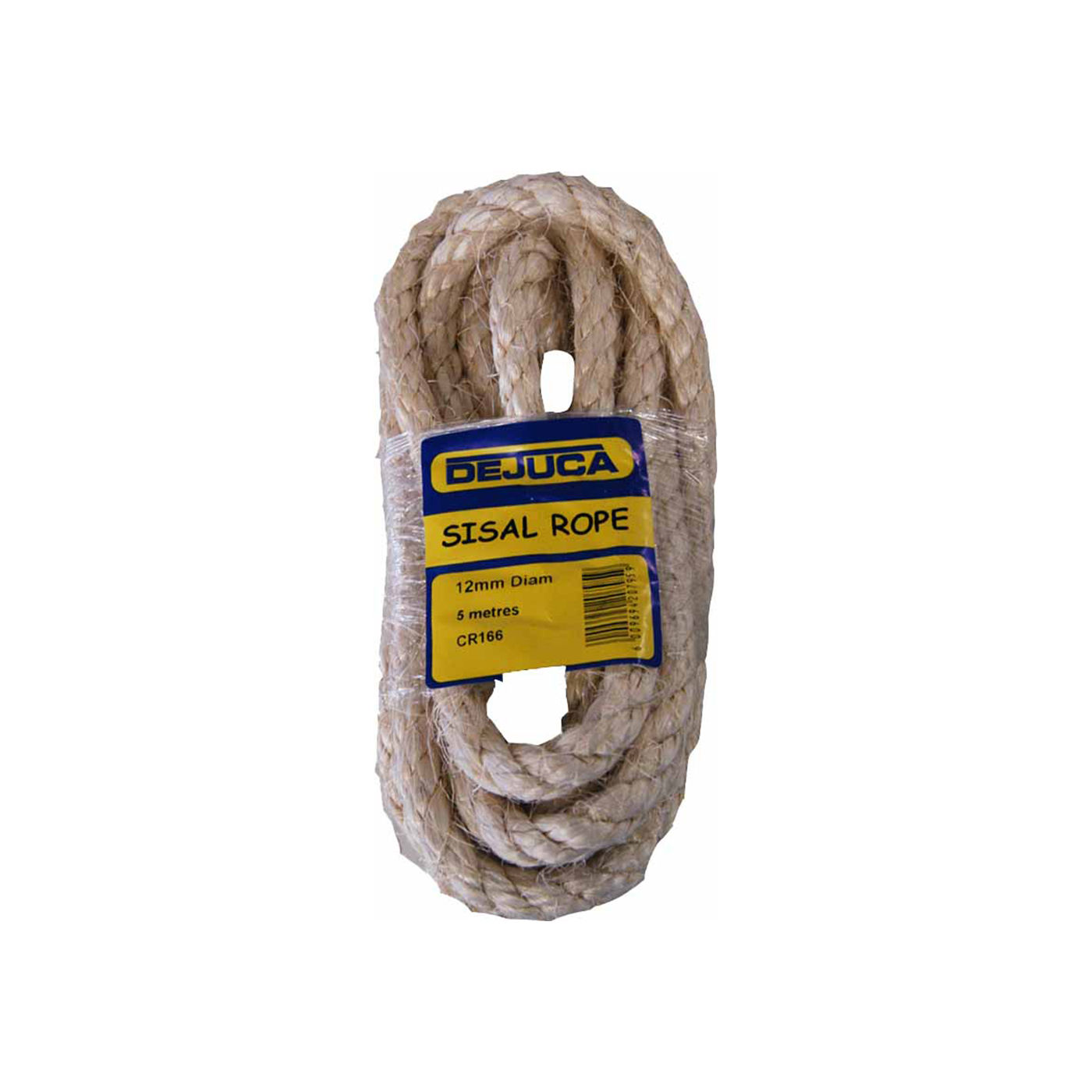 Dejuca - Sisal Rope - 12mm X 5m - (hank) - 10 Pack