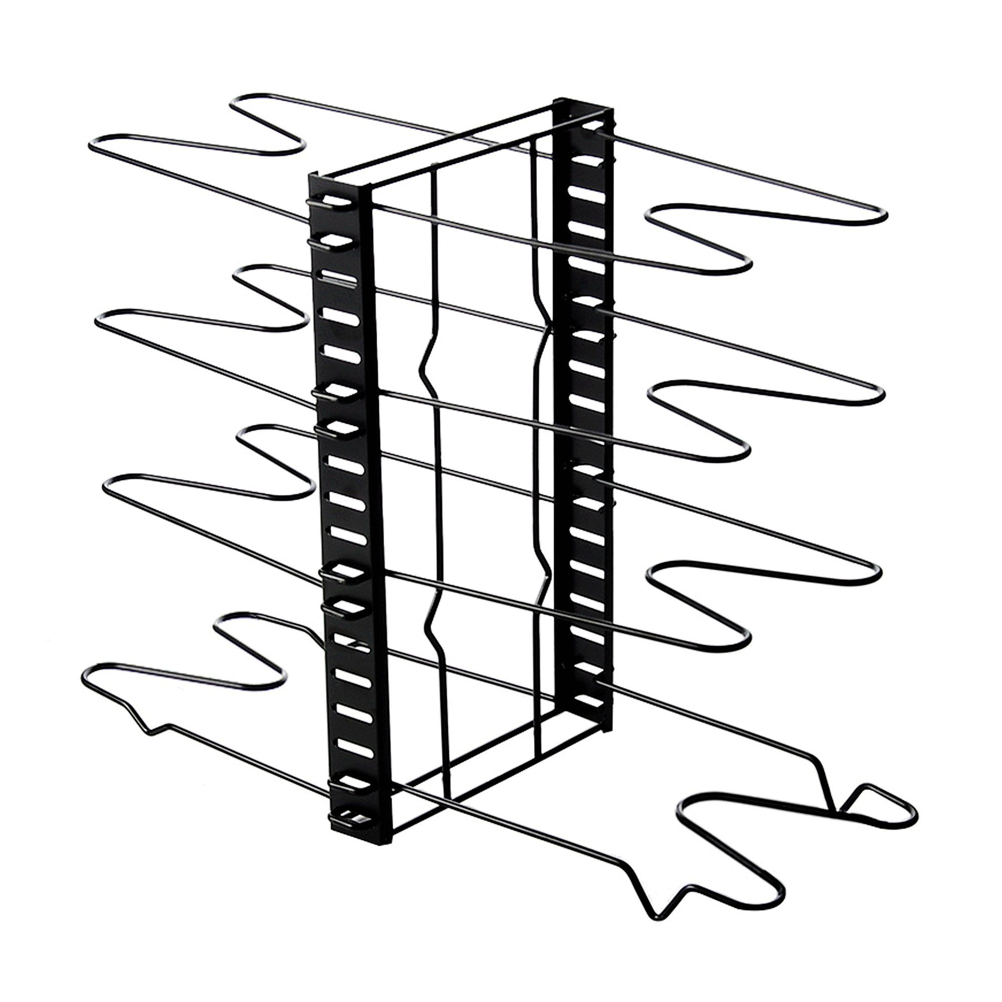 8-Tier Pots Pans Rack Lids Holder