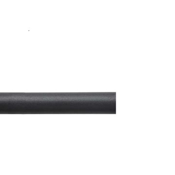 WOODLY Curtain Rod, Steel, Black, 25mm x 3m