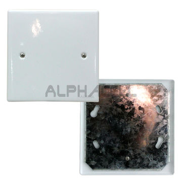 SWITCH BLANK COVER 4X4-Steel (white)