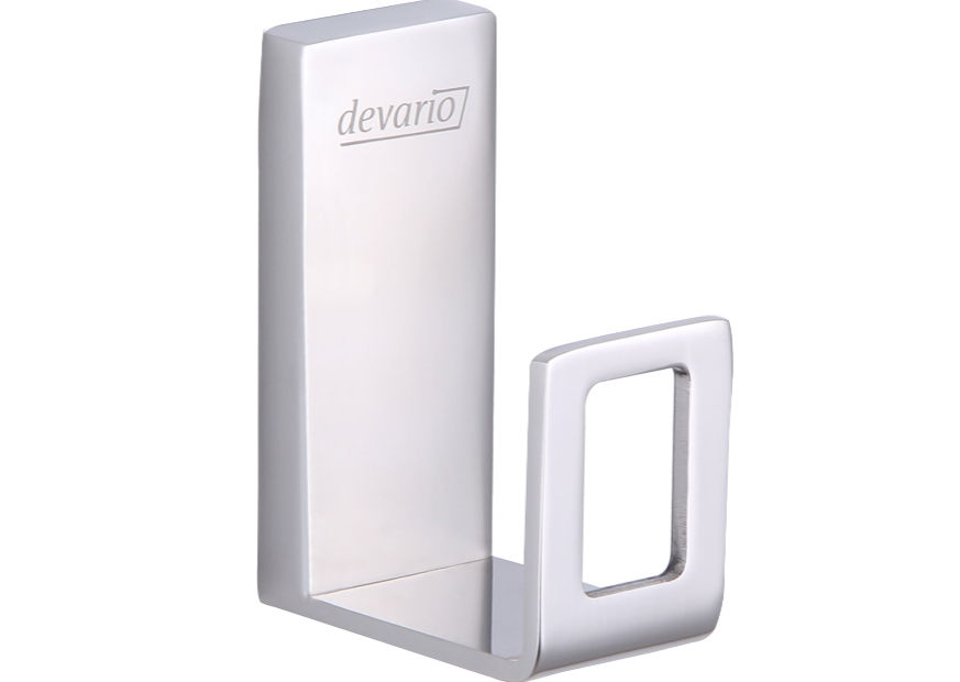 Devario Premio Robe Hook Square -Chrome