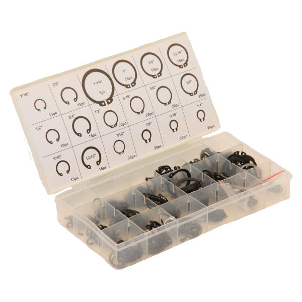 Internal Retaining Ring Assortment, 300 Piece