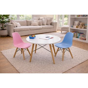 ASHER- Modern Kids Table & Chair 3pc Set
