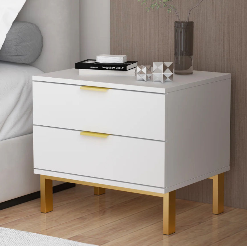 Greenline Interiors Fatie Night Stand White