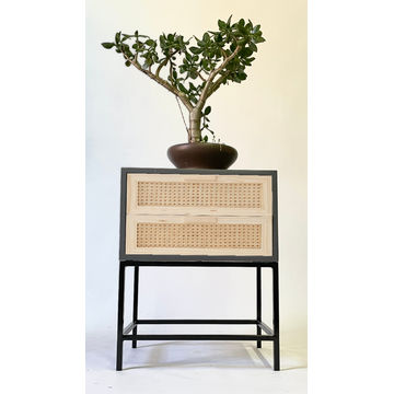 Lima 2 Drawer Pedestal - Black