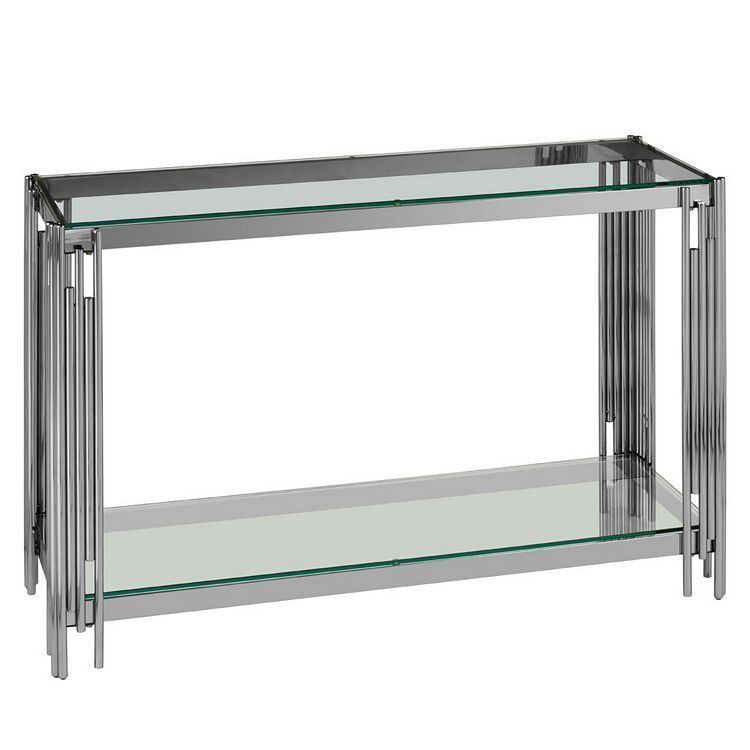 KC FURN-Sydney Console Table(Silver)