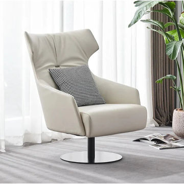 Lilith Swivel Relax Chair -Off White