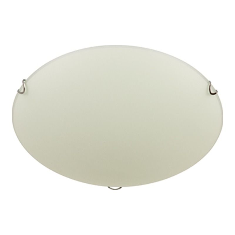Frost Ceiling Light Chrome E27 3x60w