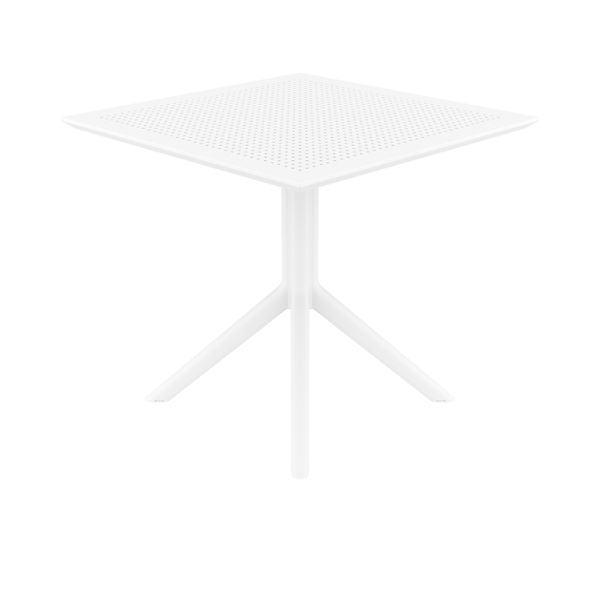 Siesta exclusive Sky 80x80cm Dining Table - White