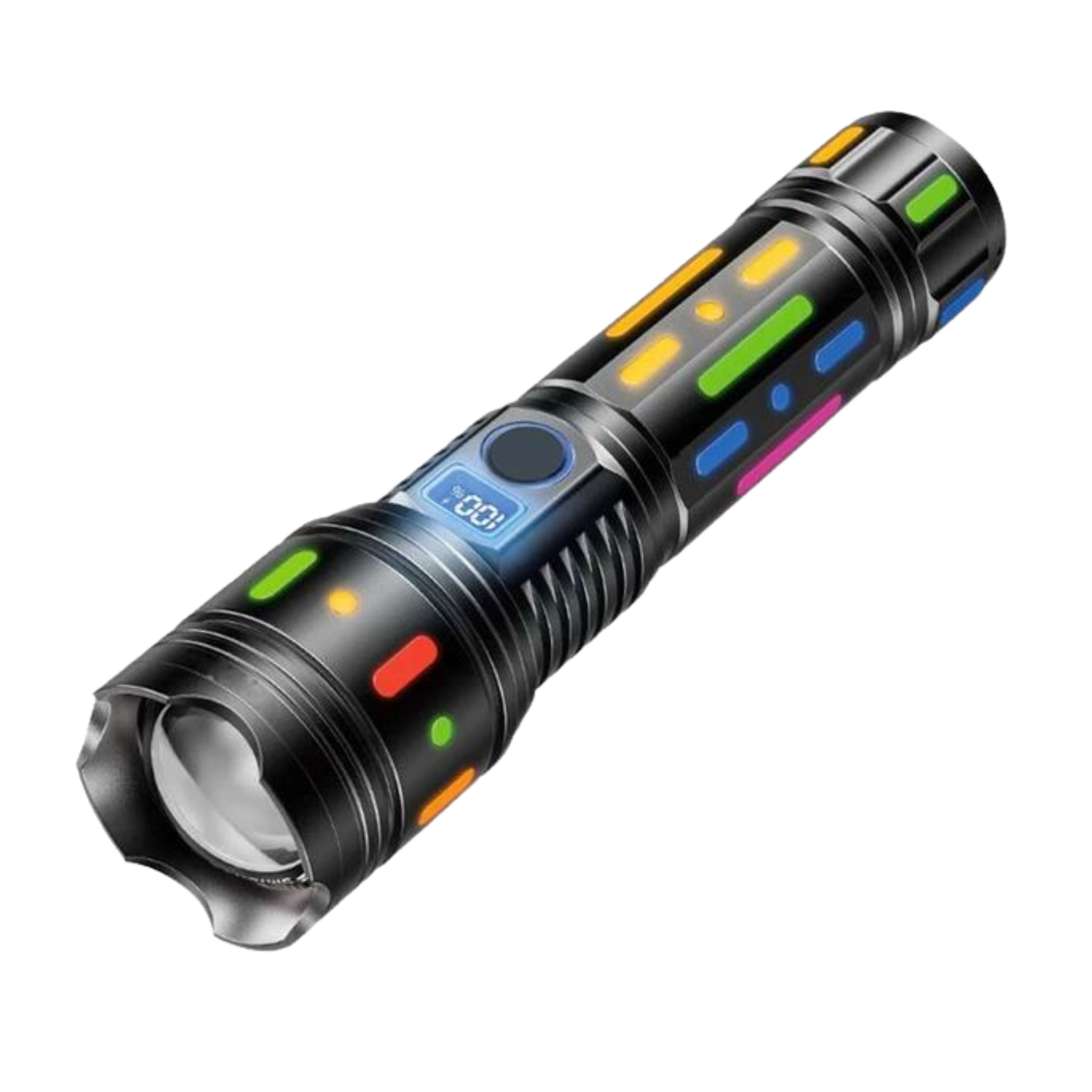WaterProof and ShockProof Multi Purpose Rechargeable Torch and Spotlight with Powerbank