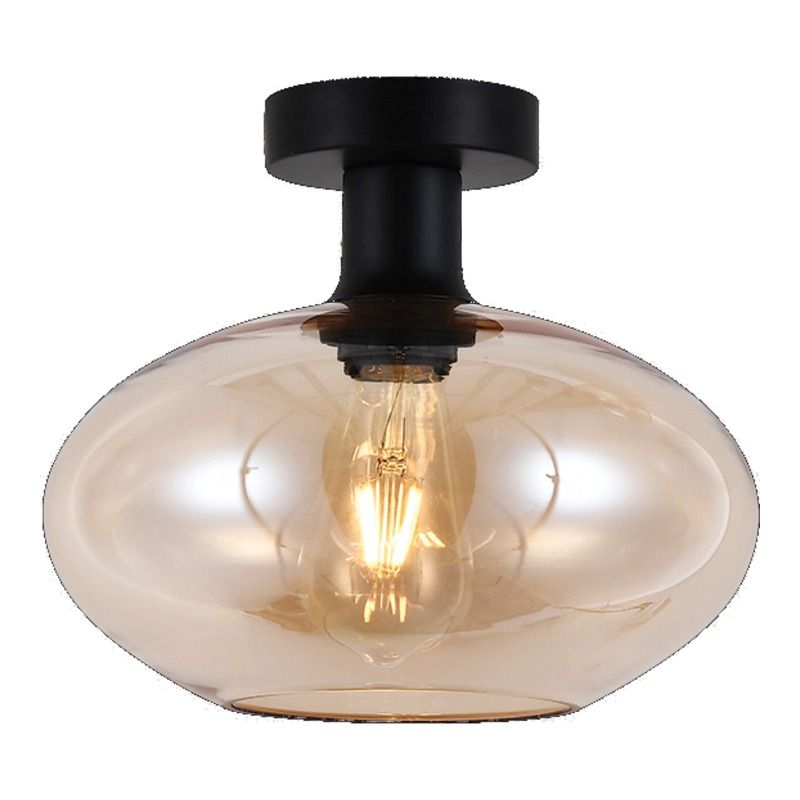 230v 60W Large Glass Orb Ceiling Light