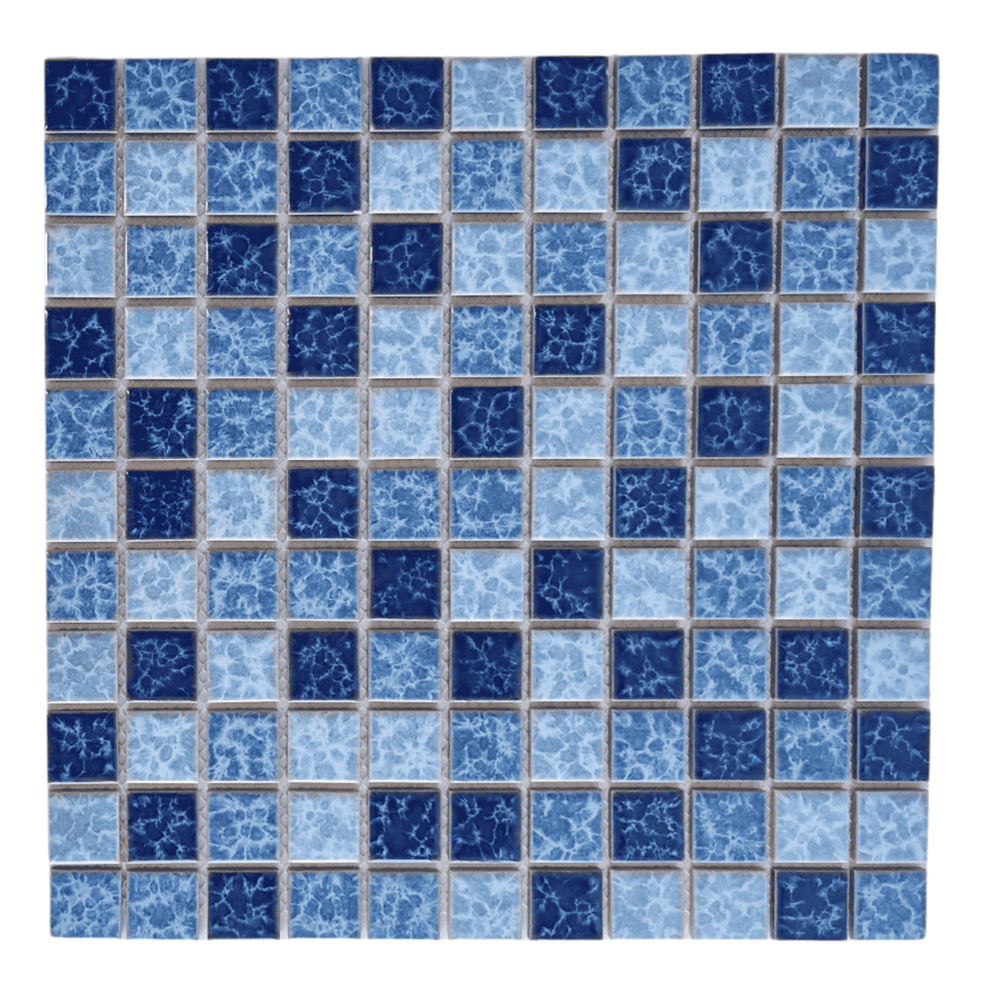 Mosaic Ceramic - Splash Blue - 300x300 (per sheet)