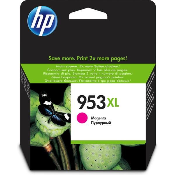 Hp Consumables Hp 953Xl High Yield Magenta Original Ink Cartridge ~1 600 Pages. (Hp Officejet Pro 8710 8720 8725 8730 8740).