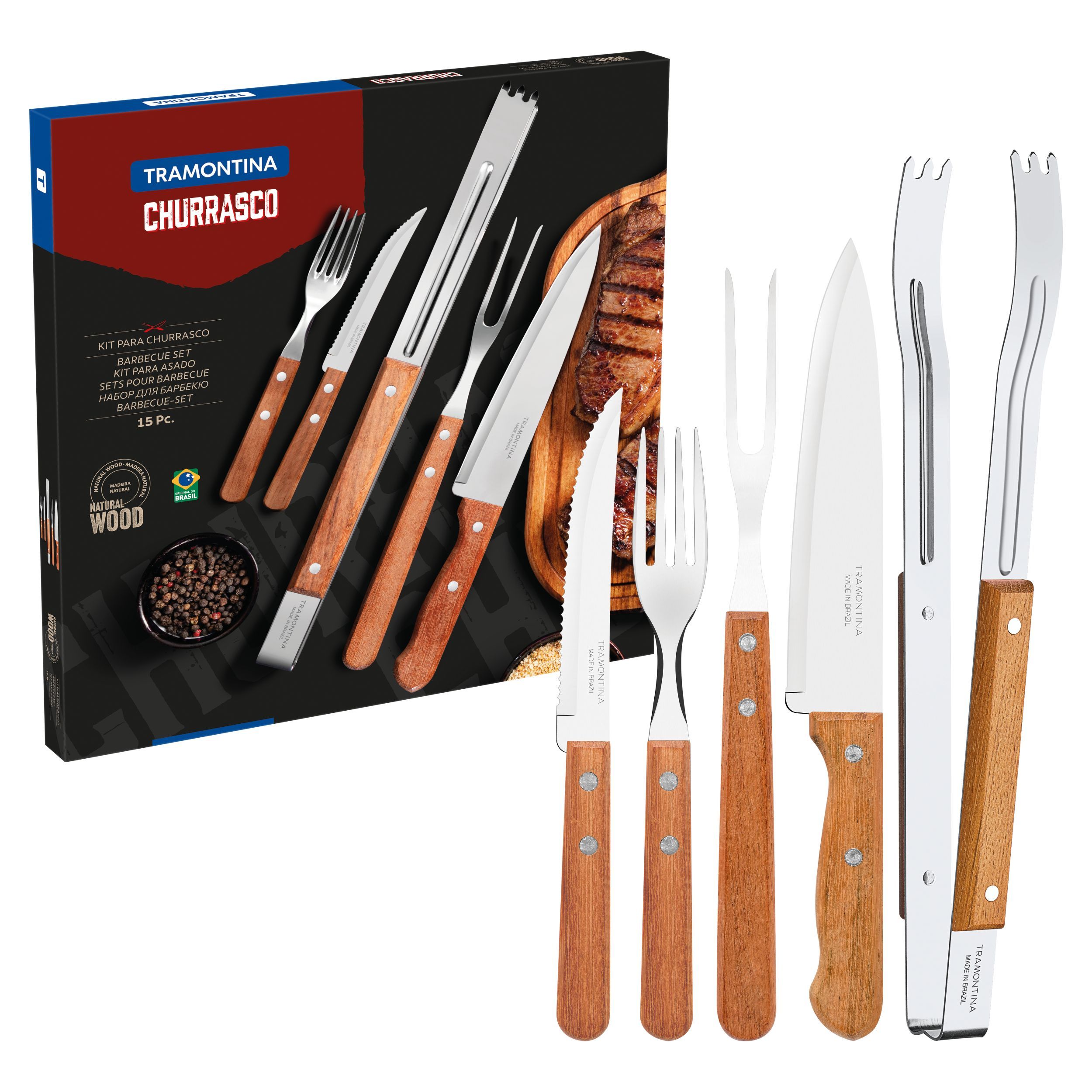 Tramontina 15 Piece  Braai Carving  Set