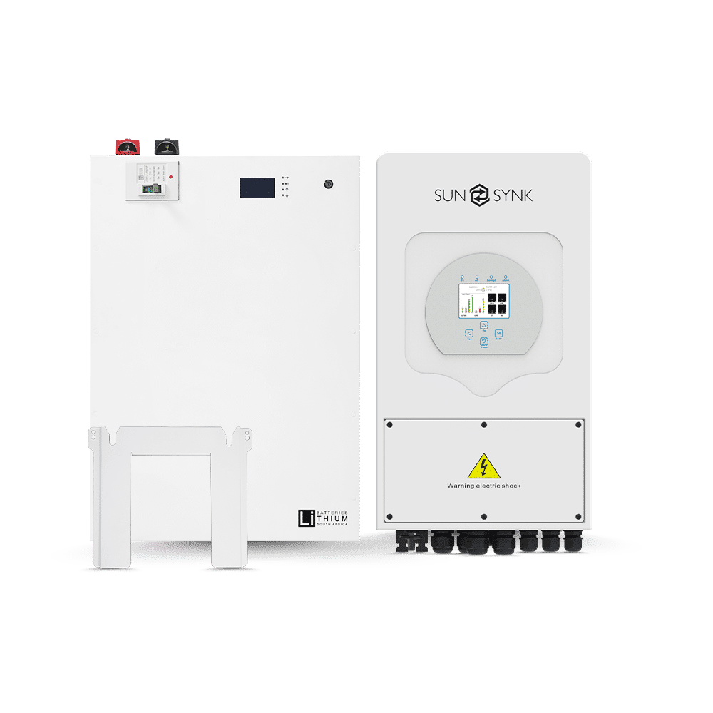 Sunsynk Hybrid 5K & LBSA 51.2V 208Ah 10.6kWh