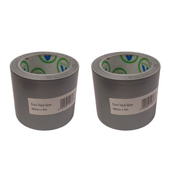 AVAST Duct Tape Silver 48mm x 5m ( 2 Pack )