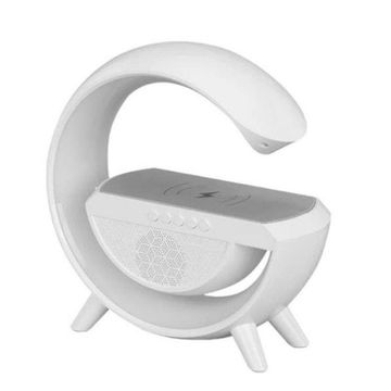 Wireless Charger With Rgb Light Bluetooth Speaker Wireless Charging Station