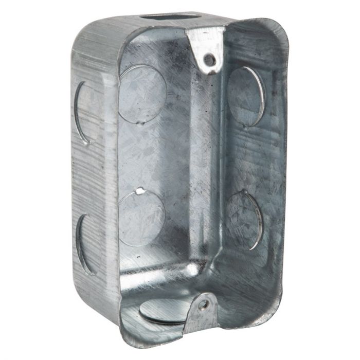 Bulk Pack x 30 Wall Box Galvanized 100X50mm
