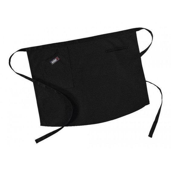 Basic Half Apron Black