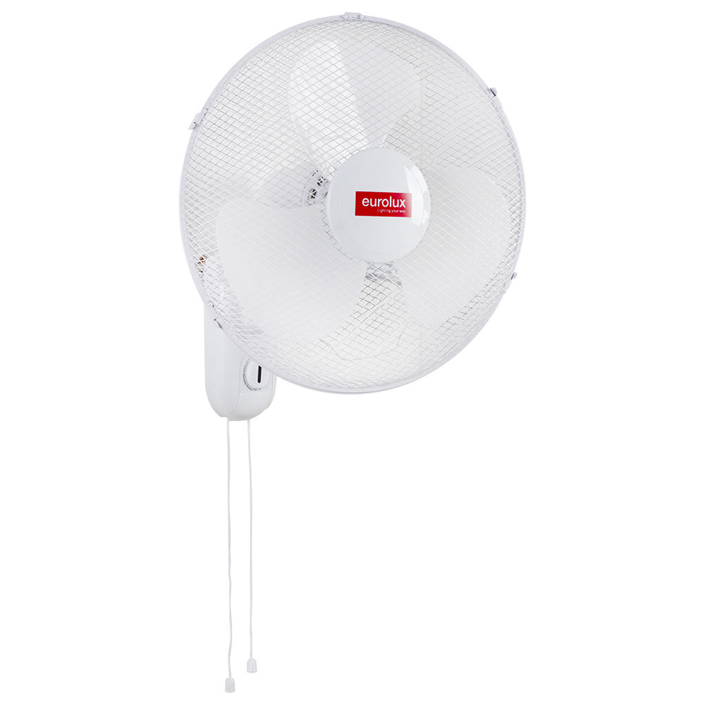 Wall Plastic Fan - 3 Blades - White