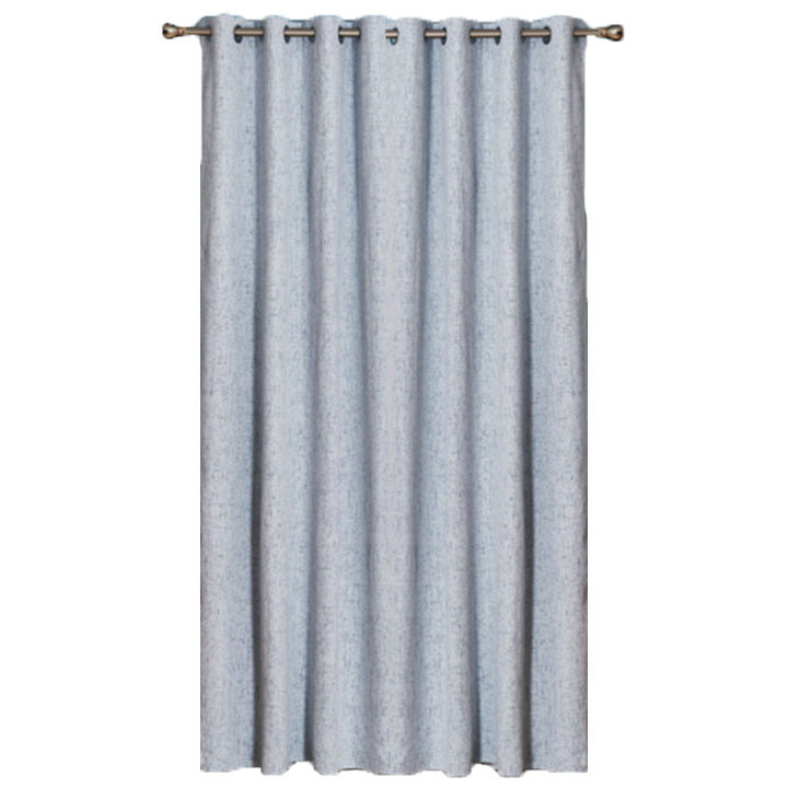 Matoc Designs Readymade Curtain - Blackout Light Blue - Eyelet - 140cm W x 233cm H