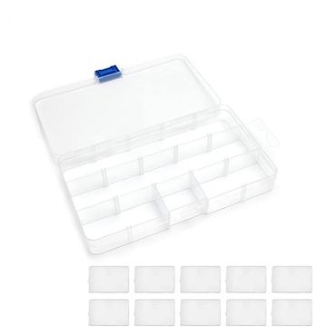 Compartment Storage Box With Adjustable Divider-JG20375668