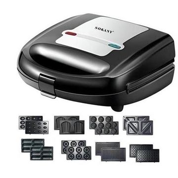 Sokany Multifunctional 6 In 1 Sandwich Maker Set