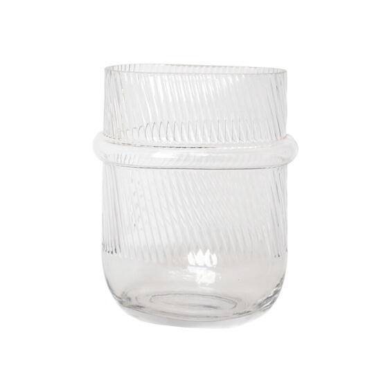 VASE FLAT WITH STRIPES