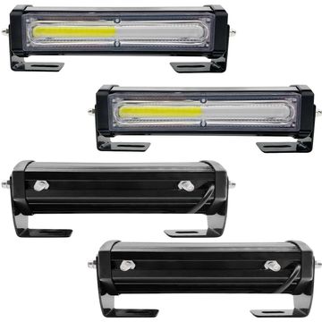 Yellow Emergency Strobe Lights for Vehicle, 4 in 1 LED