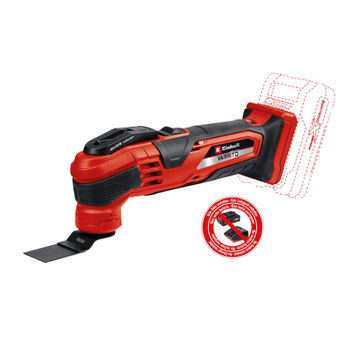 EINHELL - Multi Tool Cordless 18V Inc Accessories - VARRITO