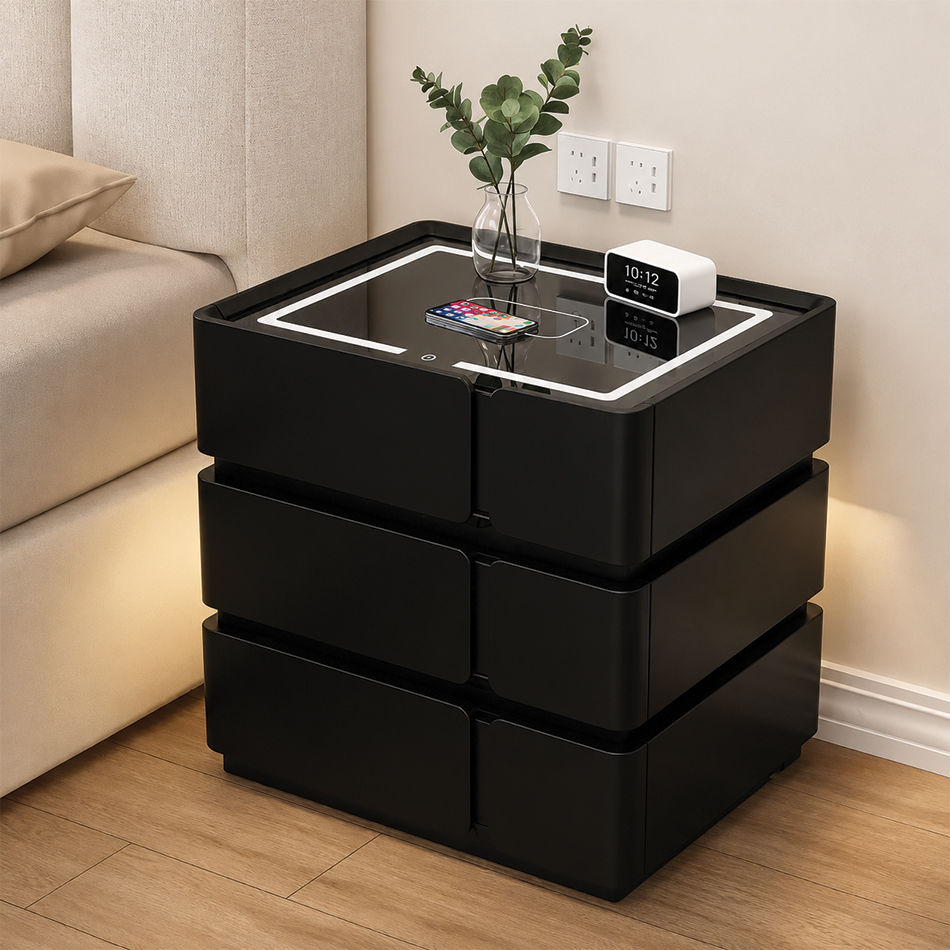 KC Furn-Neo Smartv3 Drawer Pedestal (Black)