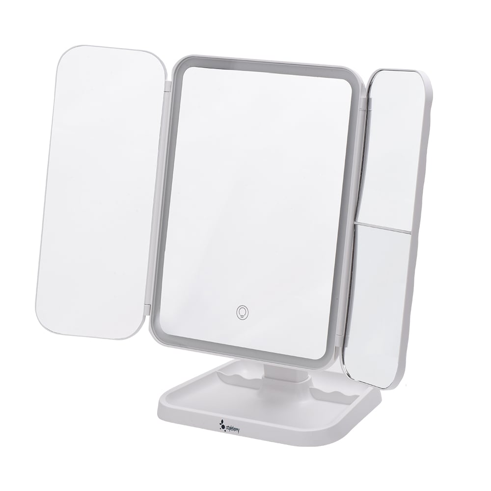 High-Definition Trifold LED Makeup Vanity Mirror