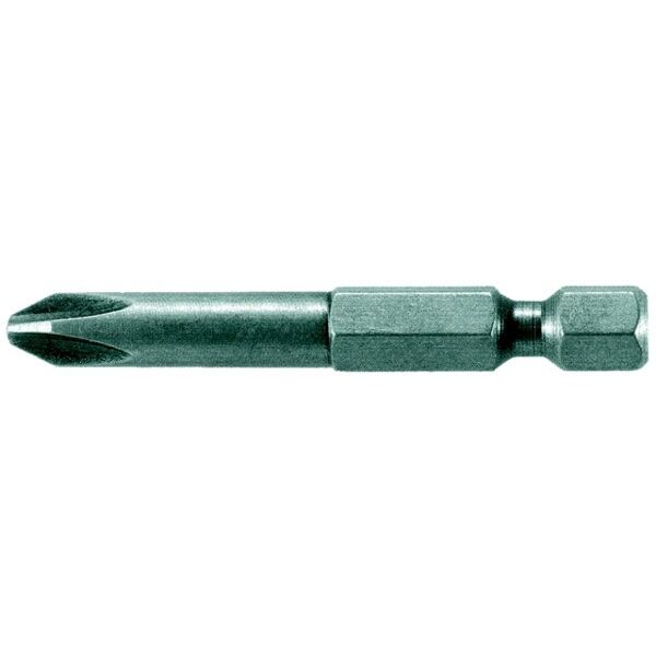 Phillips No.1x50mm Classic Power Bit - 8 Pack