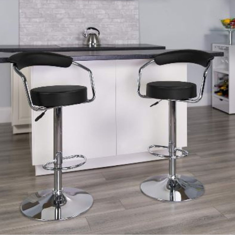 Avon Bar Stool-Black