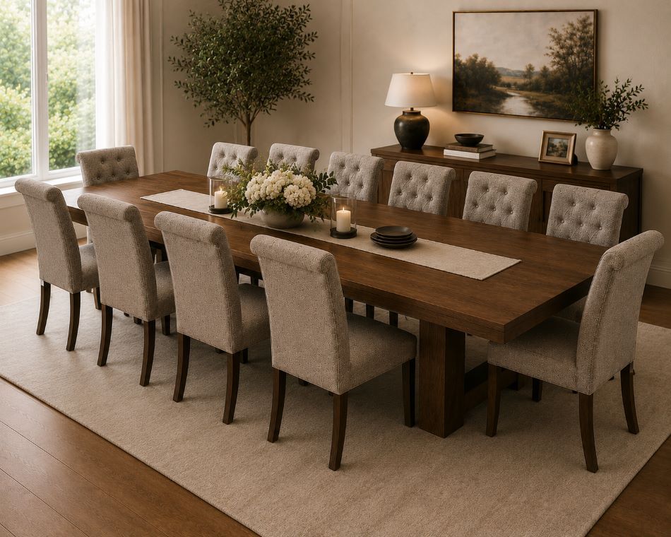 Tach Luxure - Dominic 10-Seater Dining Set