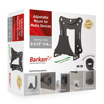 Barkan Adjustable Mount for Media Devices (BRABM80)