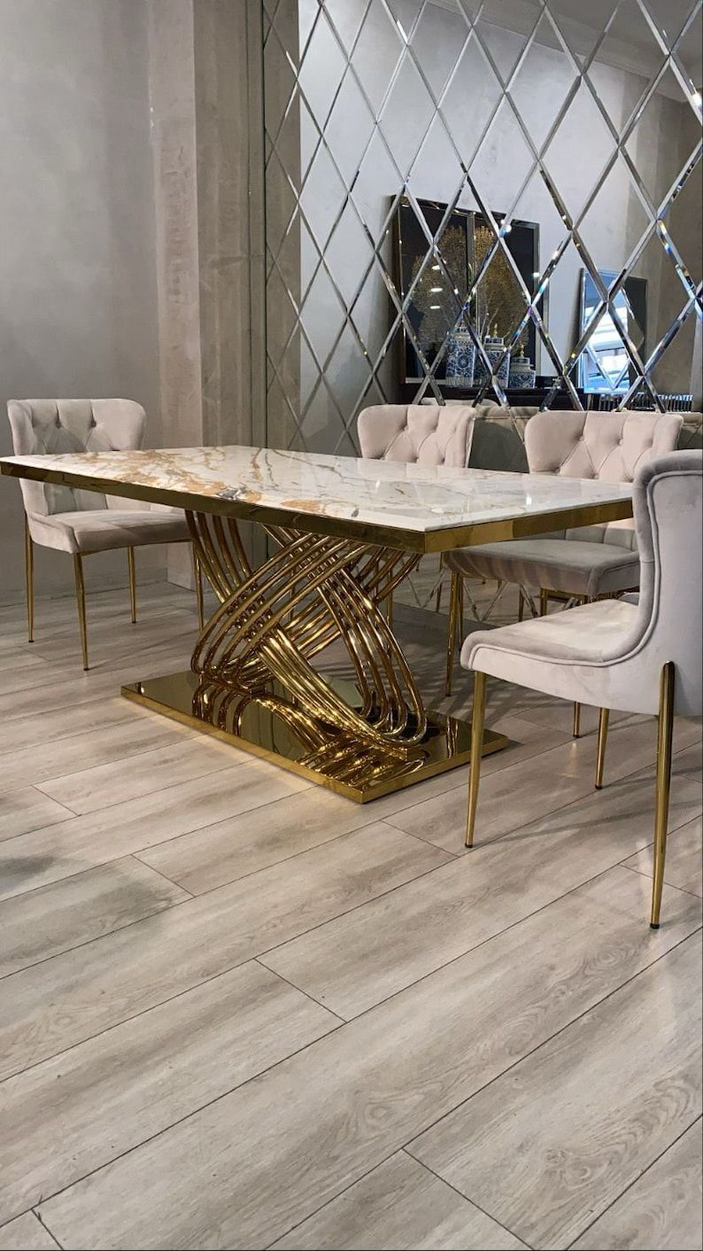 Cassy Marble Dining Table