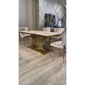 Cassy Marble Dining Table