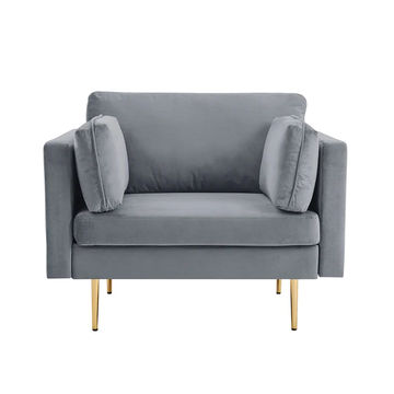 Paige 1 Seater Sofa Grey