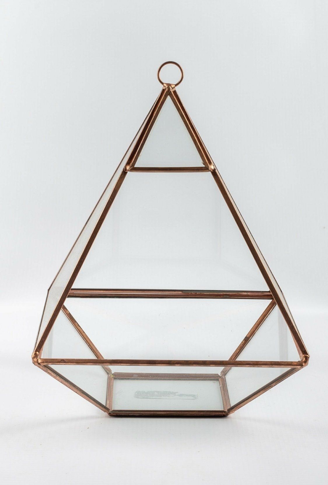 PYRAMID 11CMX11CMX15CM ROSE GOLD